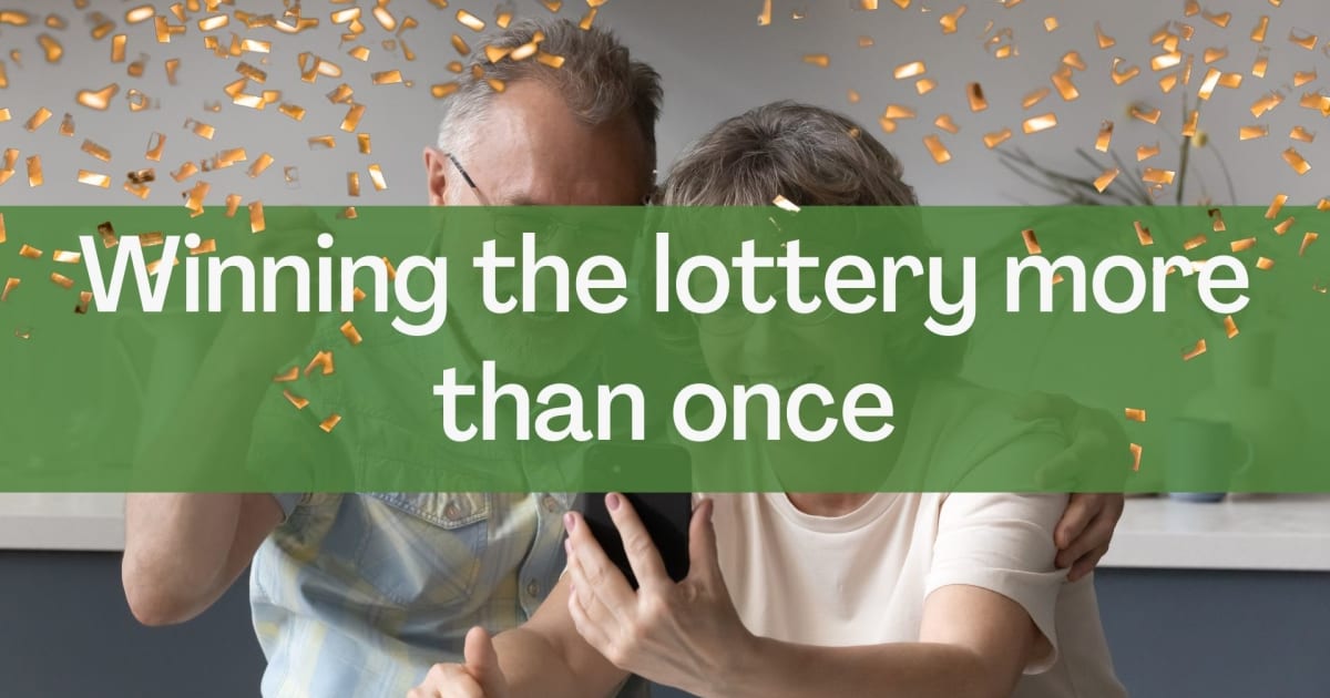 Ganar la lotería más de una vez